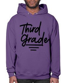 Third Grade 947# - third grade- Hoodie