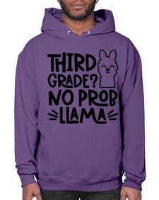 Third Grade No Prob 971# - third grade- Hoodie