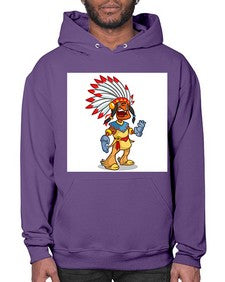 Thnksgvngindian 254# - cartoon general- Hoodie