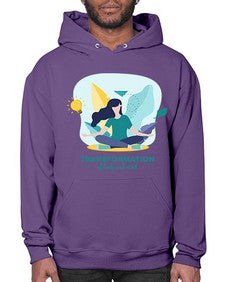 Transformation of Body and Mind 587# - yoga- Hoodie