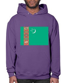 Turkmenistan 2019# - world flags- Hoodie