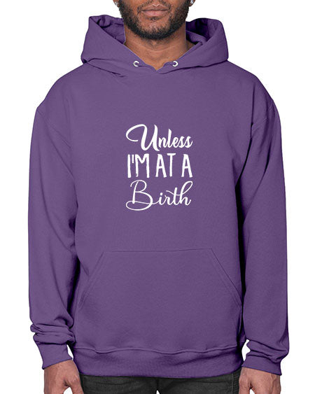 Unlessimatabirthhoodiegiftsfordoula1594# - doubla- Hoodie