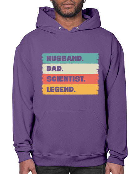 VintageHusbandDadScientistLegendScientistSkinite Scientist Skinite 14# - general science- Hoodie