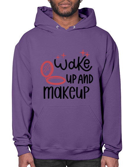 Wake up and Makeup Style 7# -makeup Hoodie