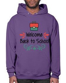 Welcome Back to School 995# - last day of school- Hoodie