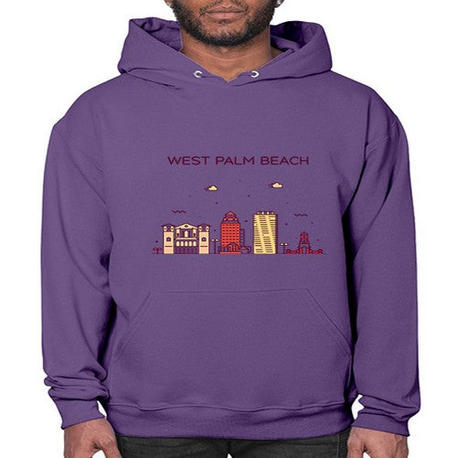 WestPalmBeach 2127# - cities- Hoodie