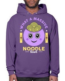 What a Massive Noodle Bowl 1698# - Ramen- Hoodie
