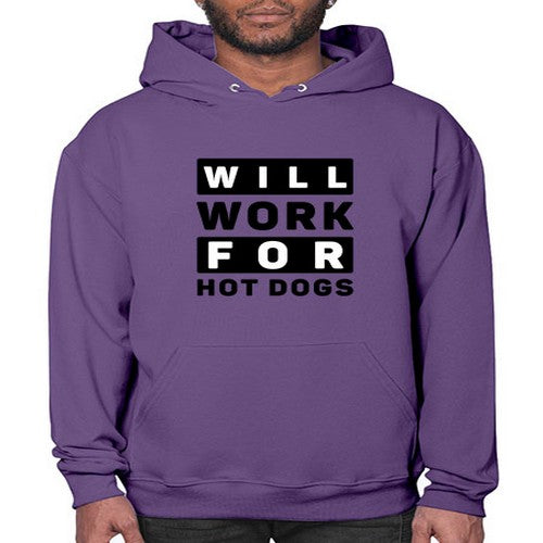 Will Work For Style 1# - dogs- Hoodie