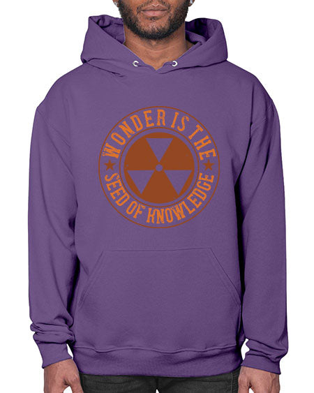 Wonder is the seed of knowledge 296# - general science- Hoodie