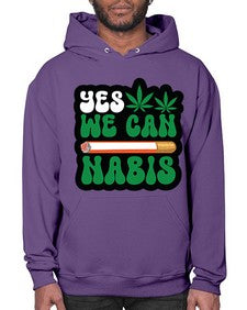Yes we can nabis 1260# - marijuana- Hoodie