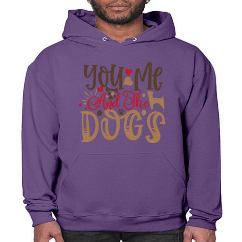 You Me And The Dogs Style 52# - dogs- Hoodie