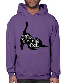 You Me The Cat Style 111# - cats- Hoodie