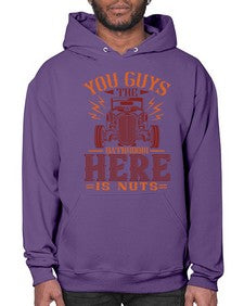 You guys the bathroom here is nuts 71# - hot rod- Hoodie