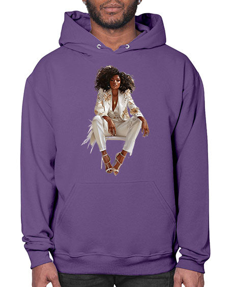 african american girl 2# -  fashion- Hoodie