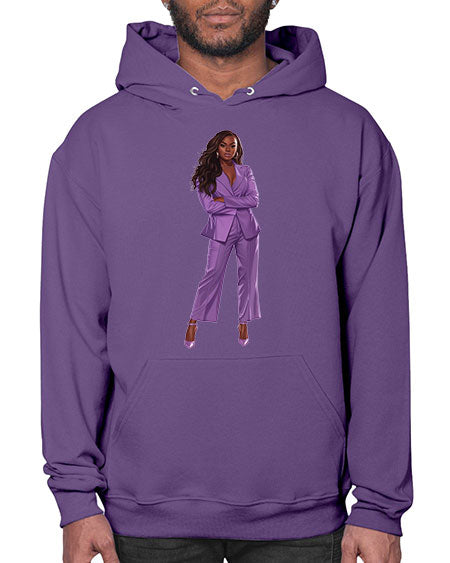 african american girl 3# -  fashion- Hoodie
