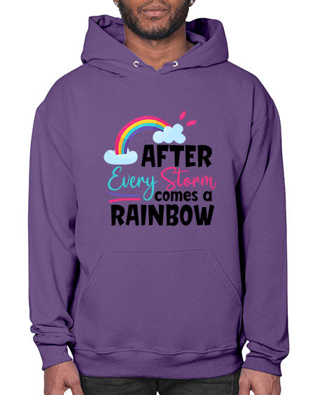 after every storm comes a rainbow Style 16# - baby- Hoodie