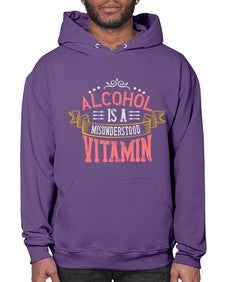 alcohol is a misunderstood vitamin 12# - cooking- Hoodie