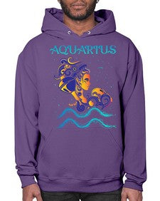 aquarius 13# - aquarius- Hoodie