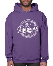 aquarius 77# - aquarius- Hoodie
