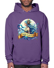 aquarius 84# - aquarius- Hoodie