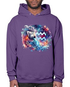 aquarius 90# - aquarius- Hoodie
