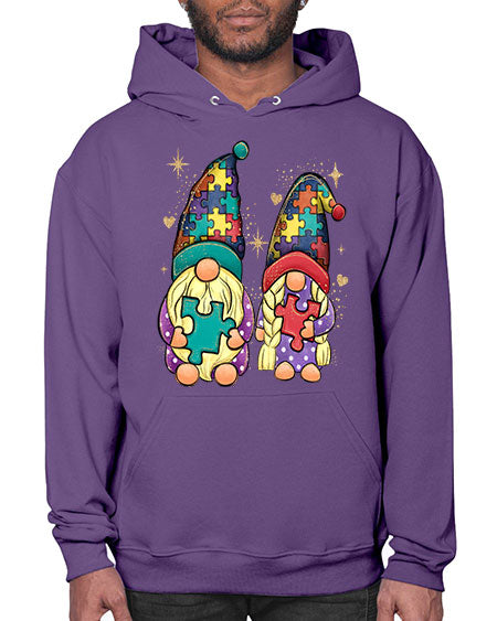 autism gnomes - autism- Hoodie