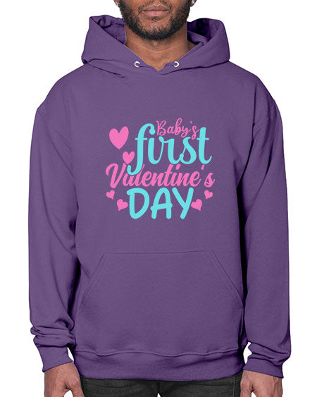 babys first valentines day Style 41# - baby- Hoodie