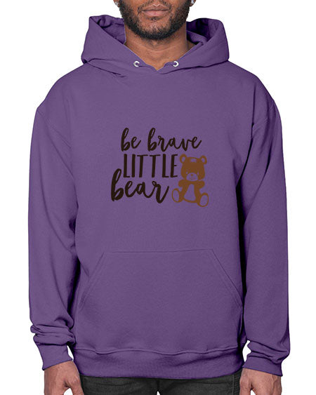 be brave little bear png 29# - bears - animals- Hoodie