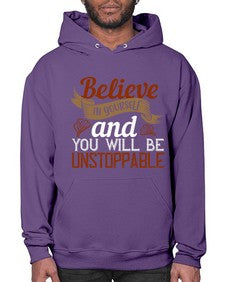 believe in yourself and you will be unstoppable 54# - cooking- Hoodie