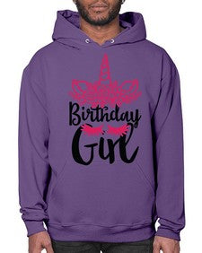 birthday girl 60# - unicorn- Hoodie