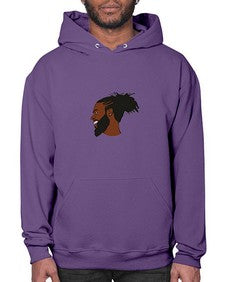black man 41# - black boys or men- Hoodie