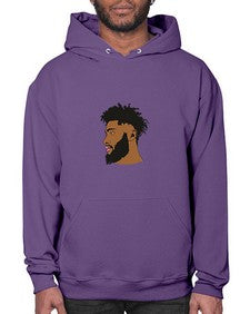 black man style 3# - black boys or men- Hoodie