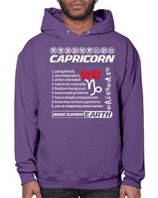capricorn 207# - capricorn- Hoodie