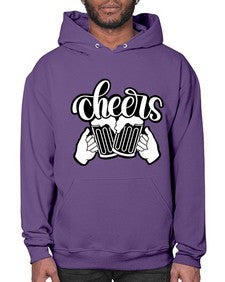 cheers 722# - beer- Hoodie