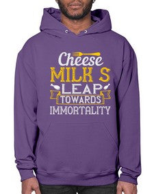cheesemilks leap towards immortality 87# - cooking- Hoodie