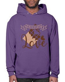 chocolate love 96# - chocolate- Hoodie