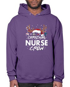 christmas nurse crew 655# - nurse- Hoodie
