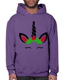 christmas unicorn 81# - unicorn- Hoodie