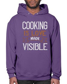 cooking is love made visible 134# - cooking- Hoodie