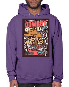 cowboy crunchies 345# - western- Hoodie