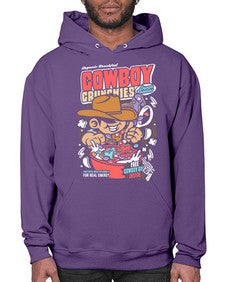 cowboy crunchies 346# - western- Hoodie