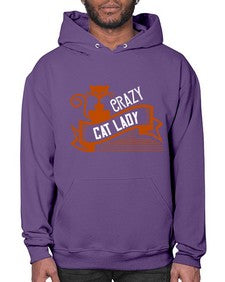crazy cat lady Style 43# - cats- Hoodie