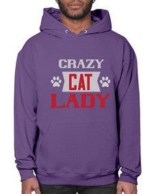 crazy cat lady Style 44# - cats- Hoodie