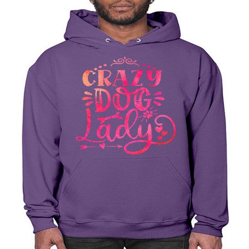 crazy dog lady 71# - dogs- Hoodie