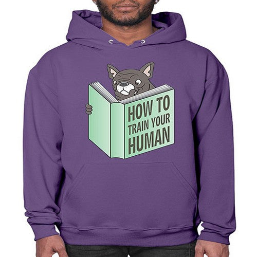 dog reading funny book shirt 91# - dogs- Hoodie