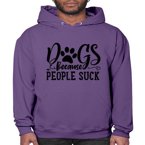 dogs because people suck 26# - dogs- Hoodie