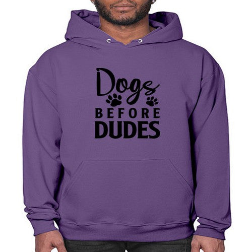 dogs before dudes 129# - dogs- Hoodie