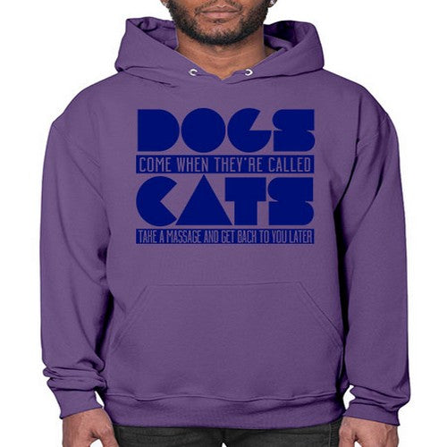 dogs come whey called - dogs- Hoodie