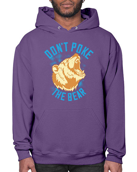 don’t poke the bear 99# - bears - animals- Hoodie