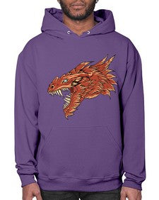 dragon 184# - dragon- Hoodie